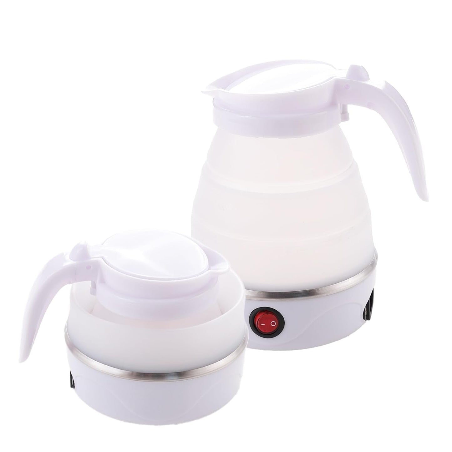 Travel Folding Electric Kettle – 600ml | Fast-Boil | Foldable & Portable