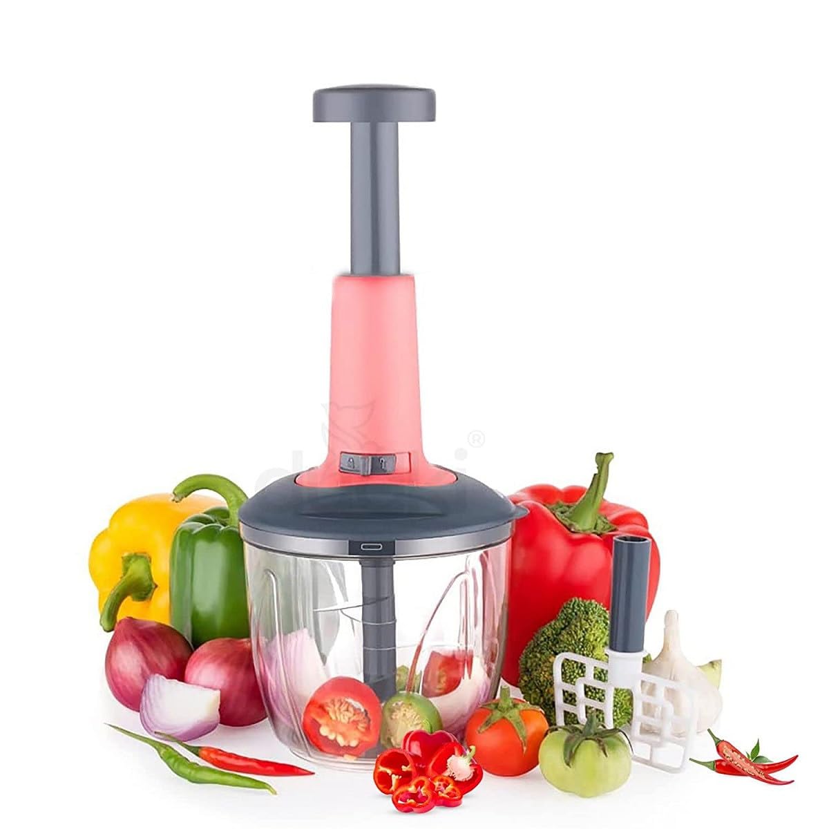 Push Chopper for Vegetables & Fruits | 1100ml